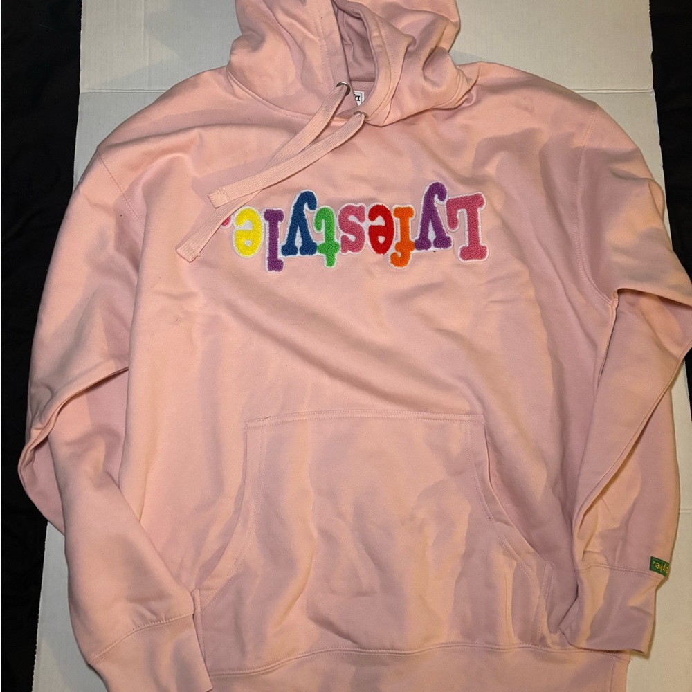 Lifestyle Pink Brooklyn Unisex Hoodie XL